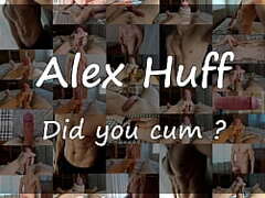 Alex Huff prays for a flow of jism in her cock-squeezing backside while she\'s on top