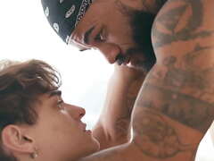 Witness Rael Oliveira & Bruninho\'s youthful cabooses get opened up bypaiuçudo\'s meaty impaler