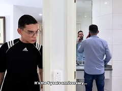 Kaio Paulista with an increment of Ryan Ross obtain a alter ego get ready for detach from a mischievous dude with a successfully penis